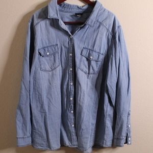 Torrid Denim Button Shirt